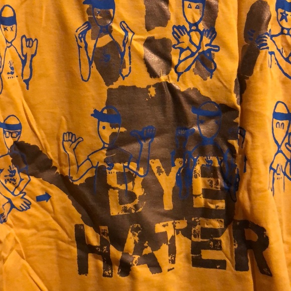 Men’s Hi Hater Yellow T shirt - Picture 5 of 9